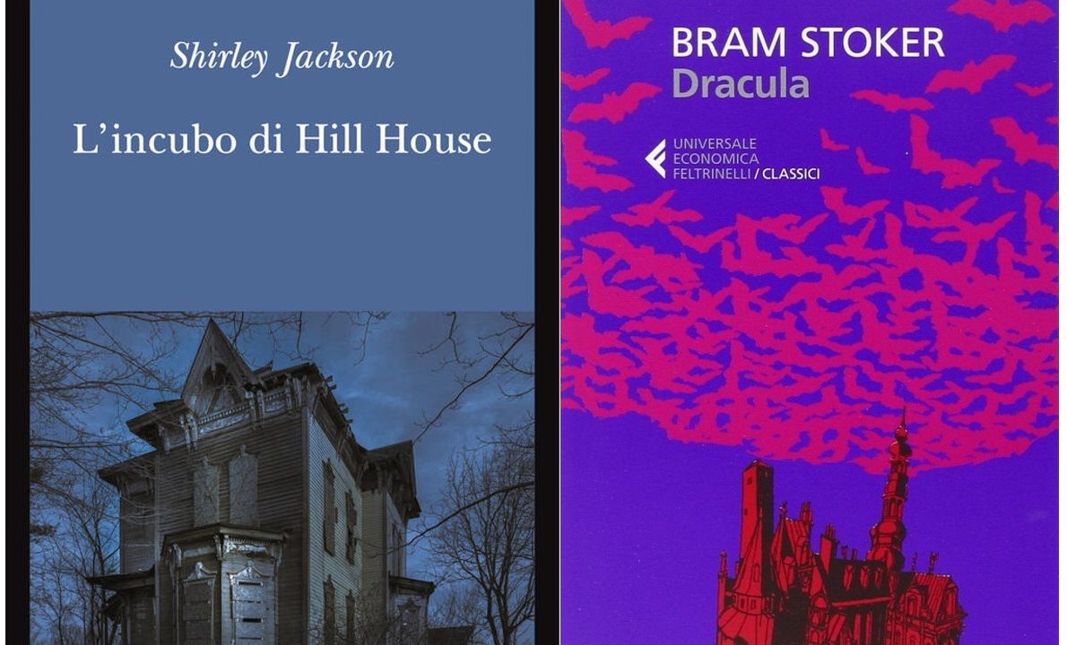 DUE LIBRI A CONFRONTO: L'incubo di Hill House Shirley Jackson DRACULA Bram  Stoker