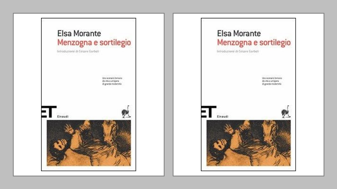 MENZOGNA E SORTILEGIO Elsa Morante Recensioni Libri e News